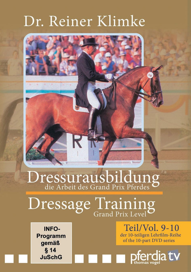 Dressage Training with Klimke, The Grand Prix Horse DVD Volumes 9-10