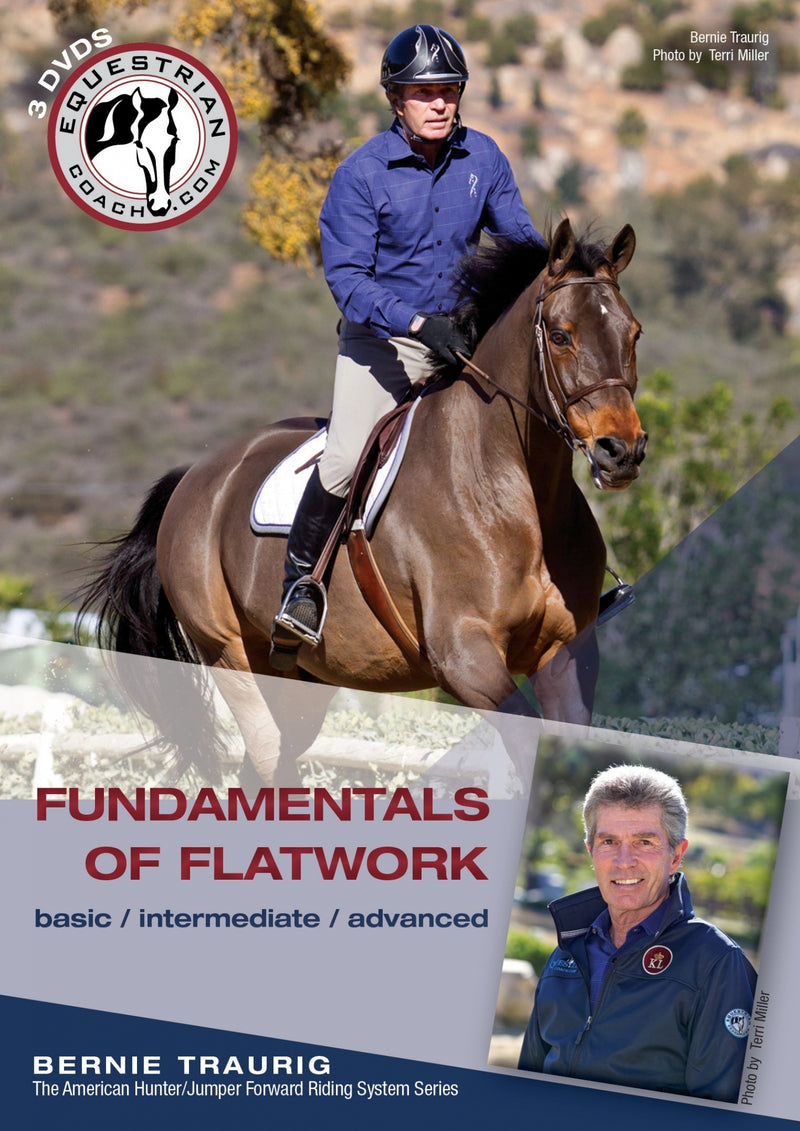 Fundamentals of Flatwork, 3 DVDs, with Berni Traurig