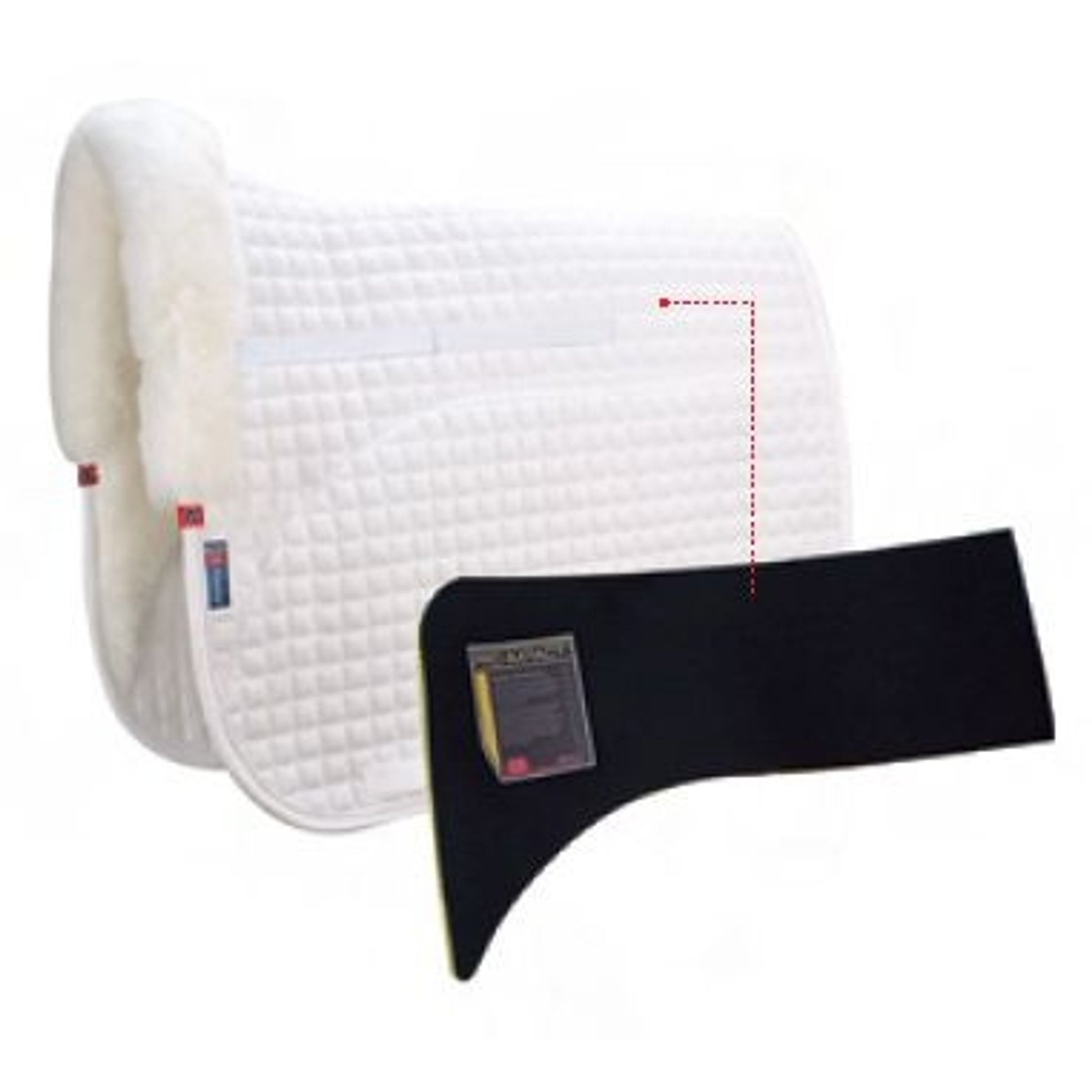 Matrix Cross Country Coolback Competition Pad with Pro-Impact Inserts