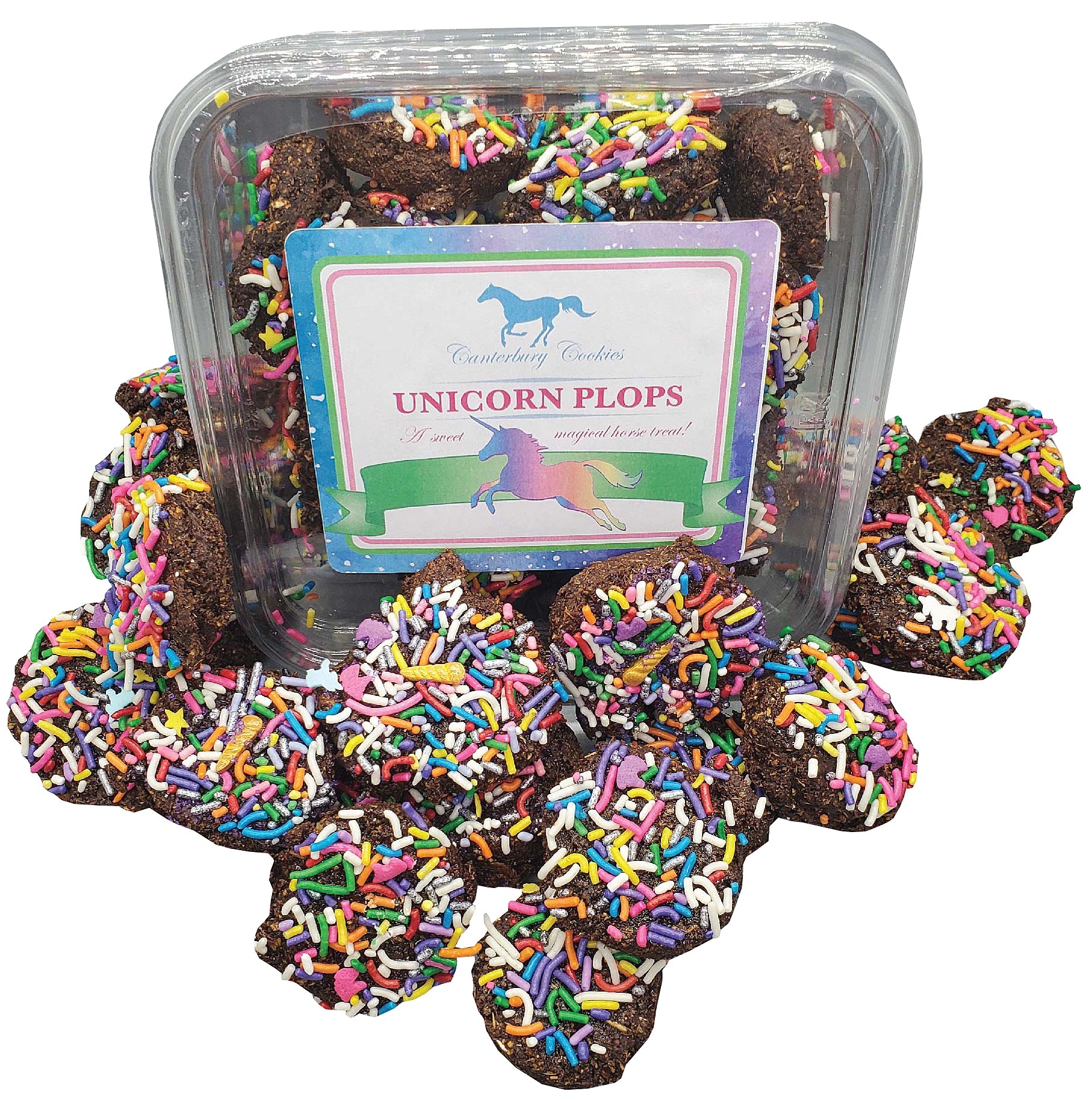 Canterbury Cookies Unicorn Horse Treat Plops 24oz