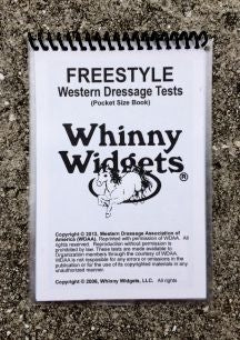 Whinny Widgets 2015 Western Dressage Test Book - Freestyle